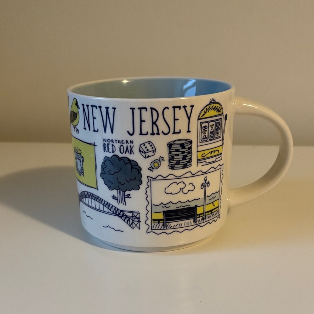 Starbucks New Jersey Been There Series BWB 22 Mug 14oz EUC